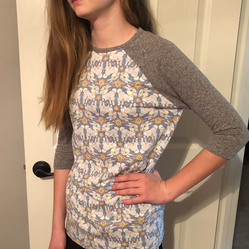 NWT LULAROE Disney Thumper Sloan Shirt Girls